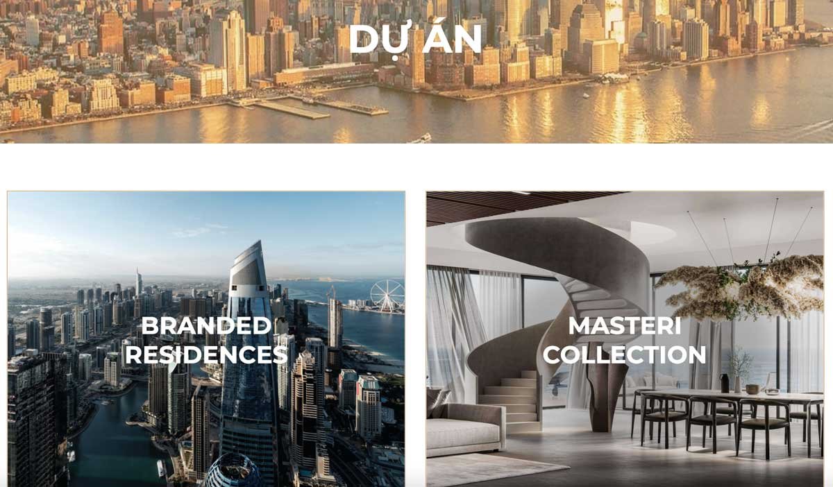 Các dự án của Masterise Homes