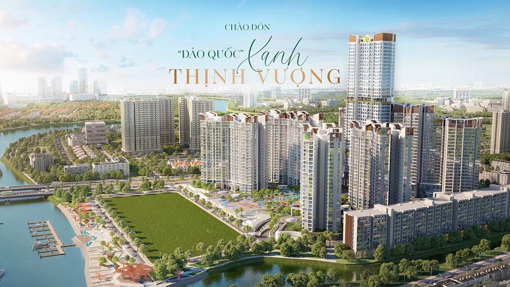 Hình phối cảnh dự án căn hộ The Grand Sentosa