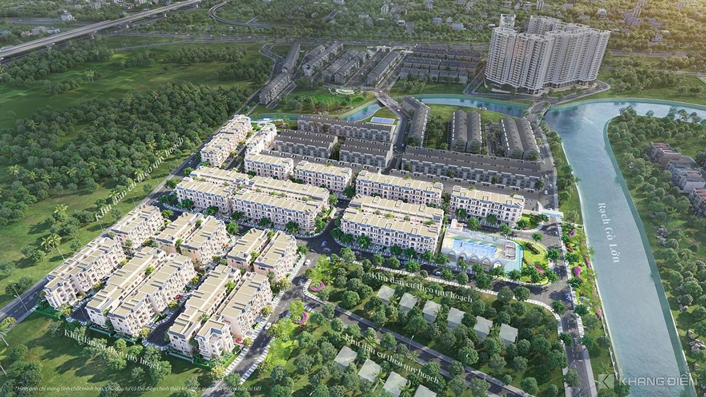 Biệt thự và nhà phố The Classia Khang Điền
