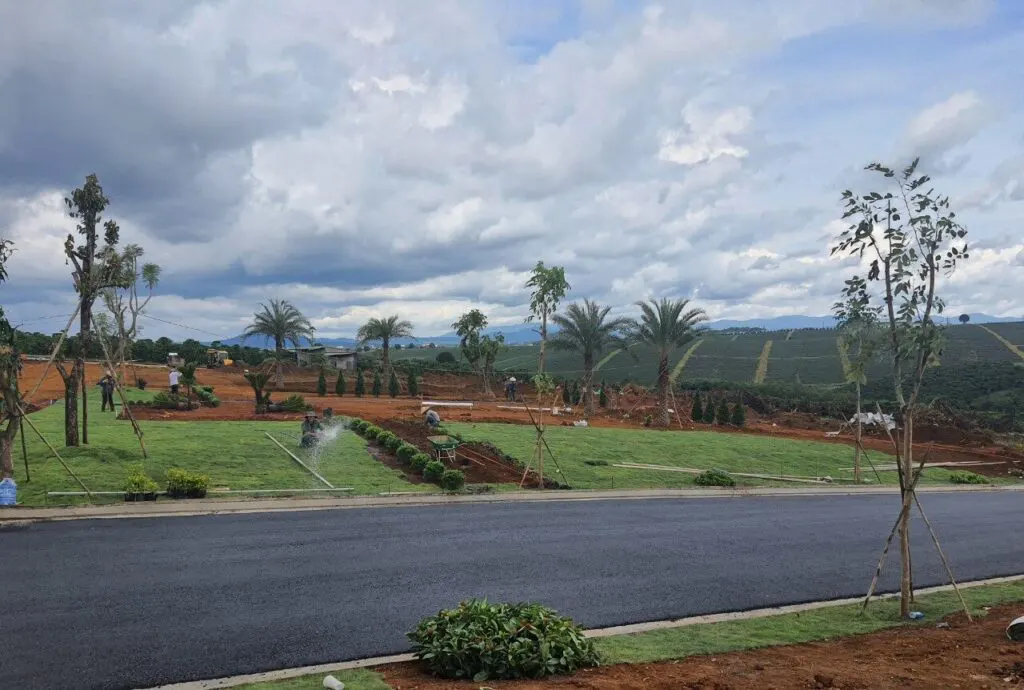 Hình ảnh thực tế về tiến độ thi công của dự án