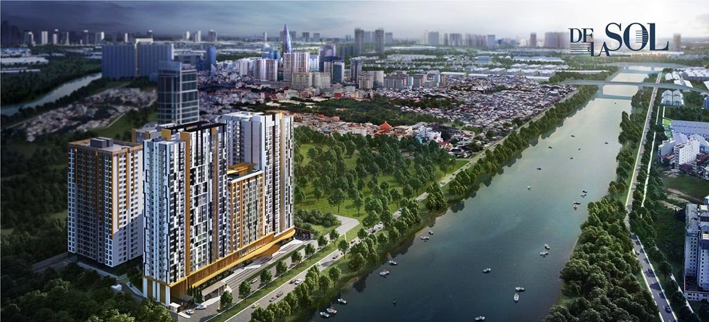 Hình phối cảnh mới nhất của dự án De La Sol