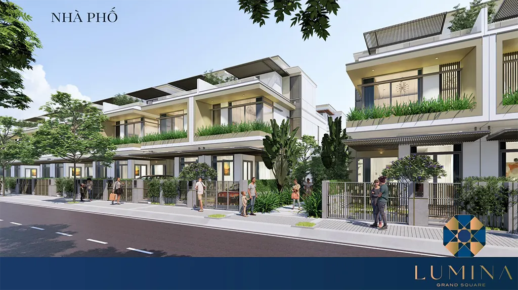 Hình ảnh minh hoạ dãy nhà phố để ở