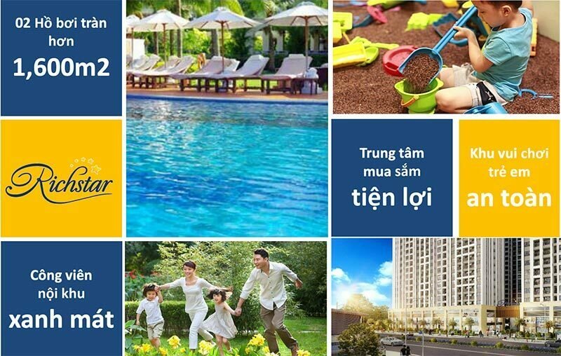 Dịch vụ và tiện ích khu dân cư hoàn hảo của Richstar