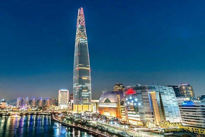 Toà nhà Lotte World Tower nơi đặt trụ sở tập đoàn Lotte
