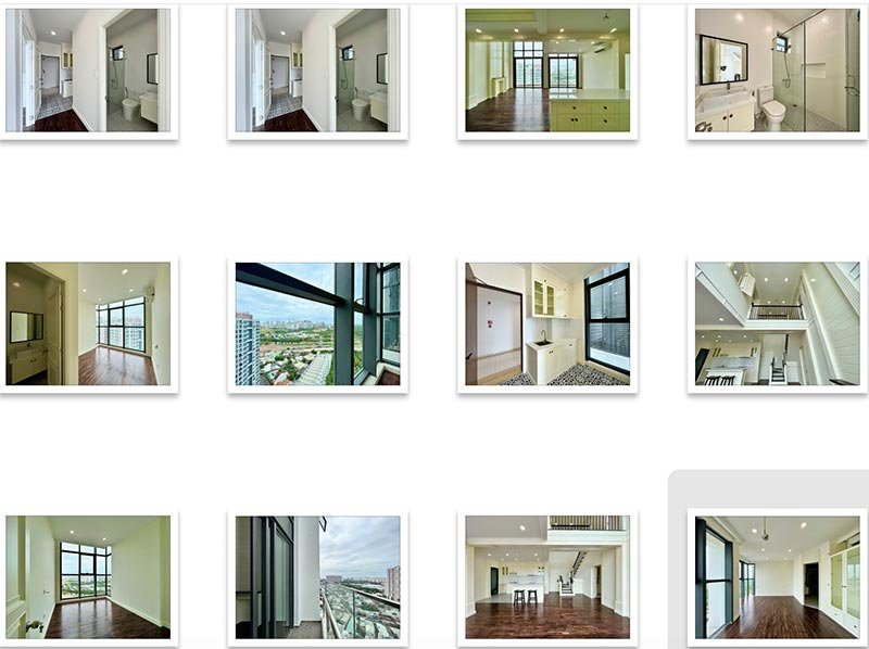 Hình ảnh thực tế Penthouse D'Lusso mới nhận nhà và đang chào bán