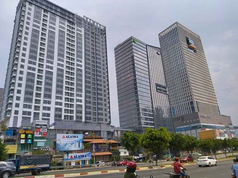 Hình ảnh thực tế toà tháp căn hộ Park View Residence 27 tầng