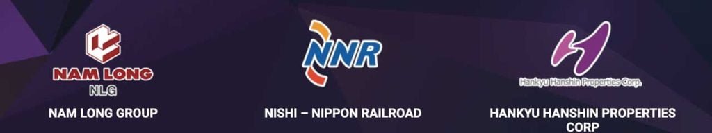 Logo chủ đầu tư dự án và đối tác phát triển