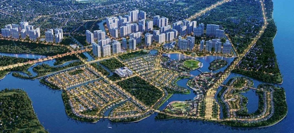 Hình phối cảnh đại đô thị Vinhomes Grand Park