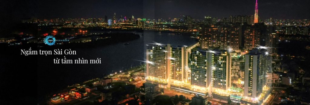 Dự án căn hộ One Verandah về đêm