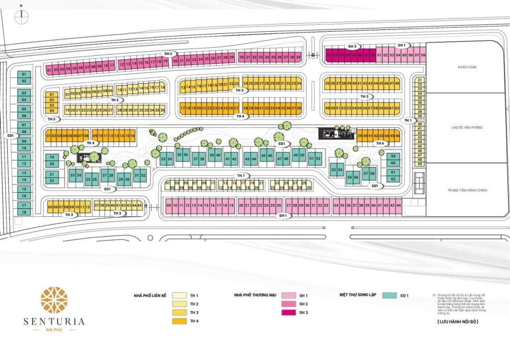 Nhà phố Senturia An Phú và biệt thự Senturia An Phú