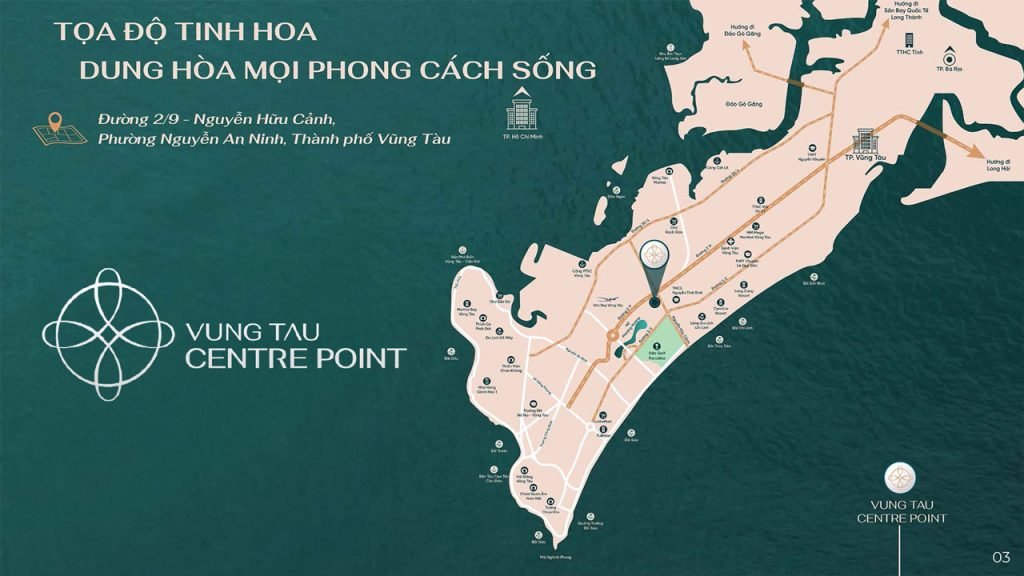 Vị trí Vũng Tàu Centre Point