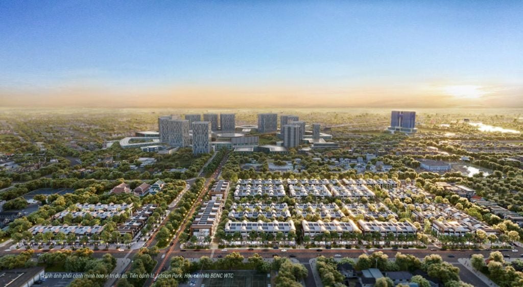 Toàn cảnh dự án Artisan Park Bình Dương