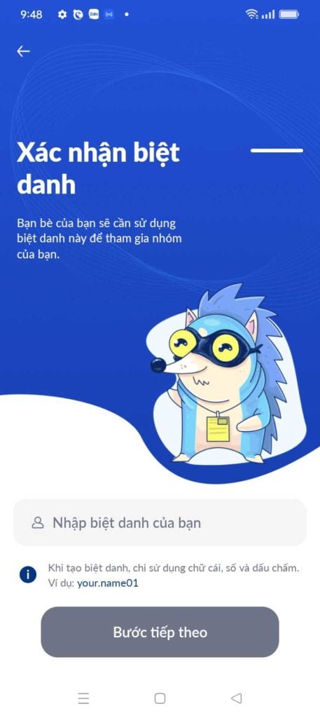 Bước 3 đăng ký Ice Network