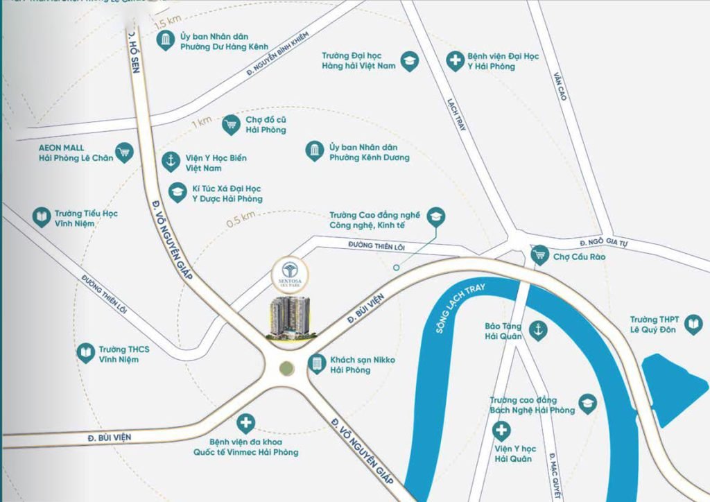 Vị trí dự án Sentosa Sky Park