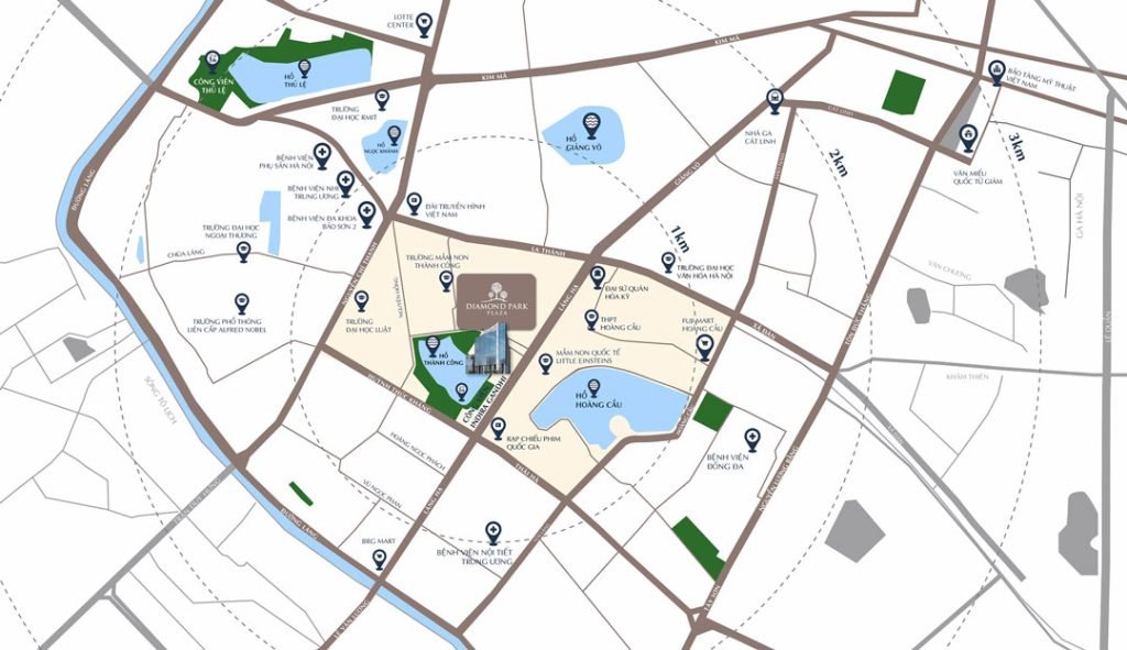 Vị trí Diamond Park Plaza