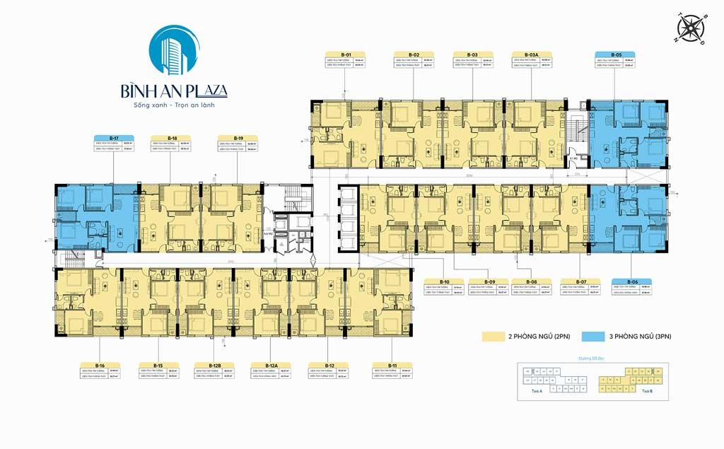 Mặt bằng tầng 12B
