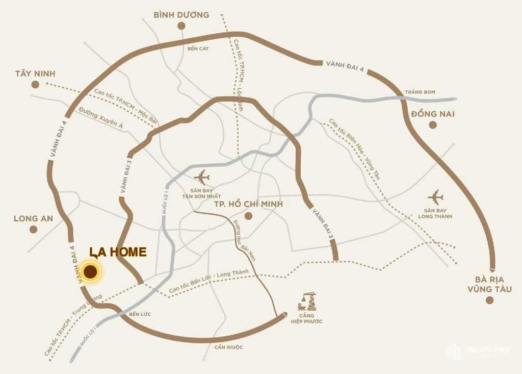 Vị trí dự án La Home của Prodezi