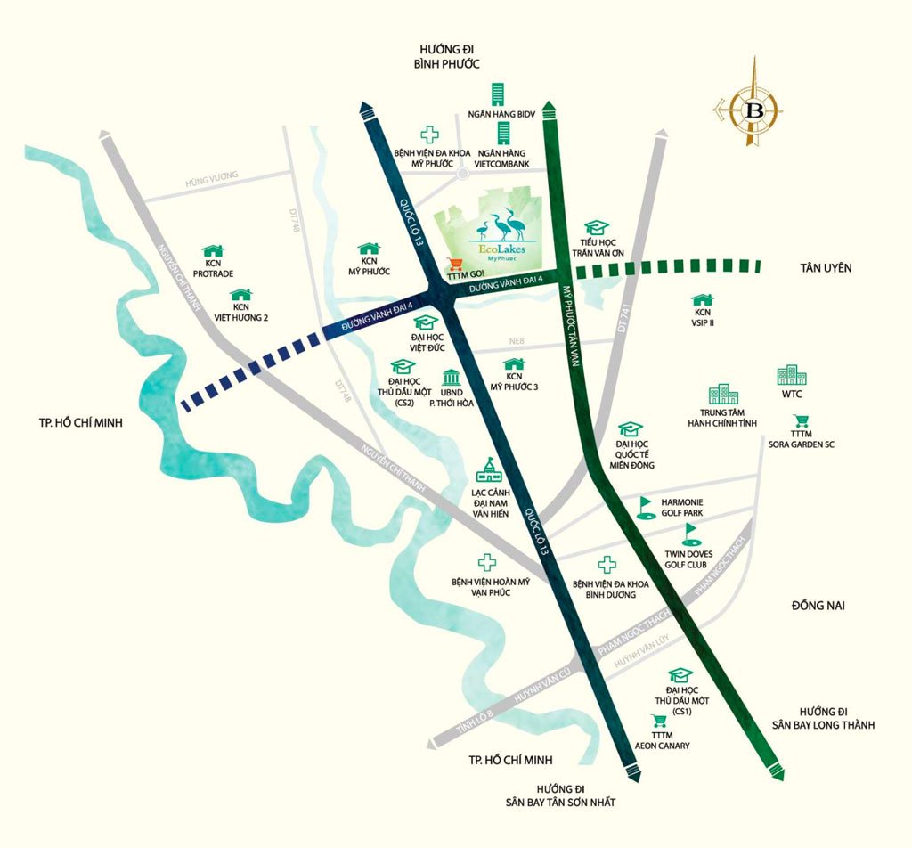 Vị trí dự án The Glamour