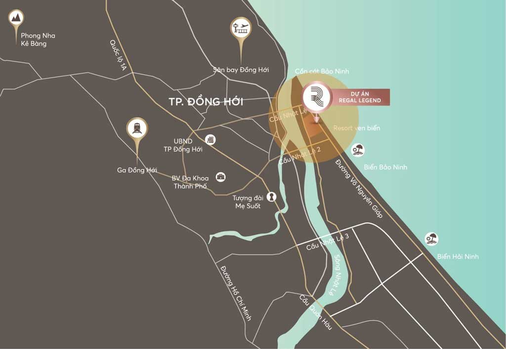 Vị trí dự án Regal Residence Luxury