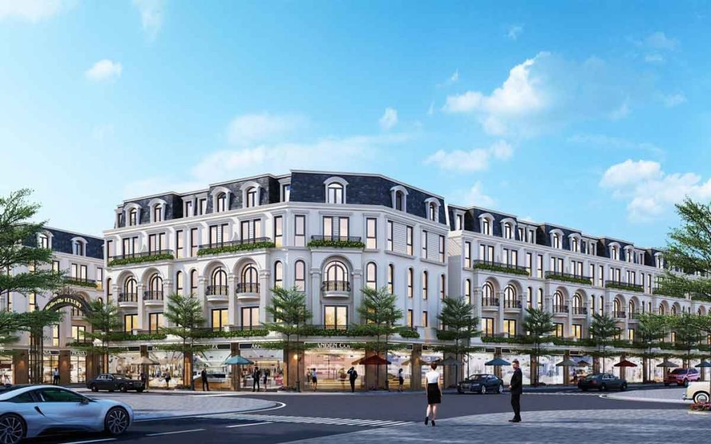 Hình phối cảnh dự án The Stellar Town Hải Phòng