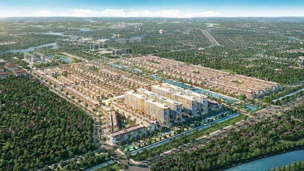 Hình ảnh về phân khu được mở bán đầu tiên của Sun Urban City