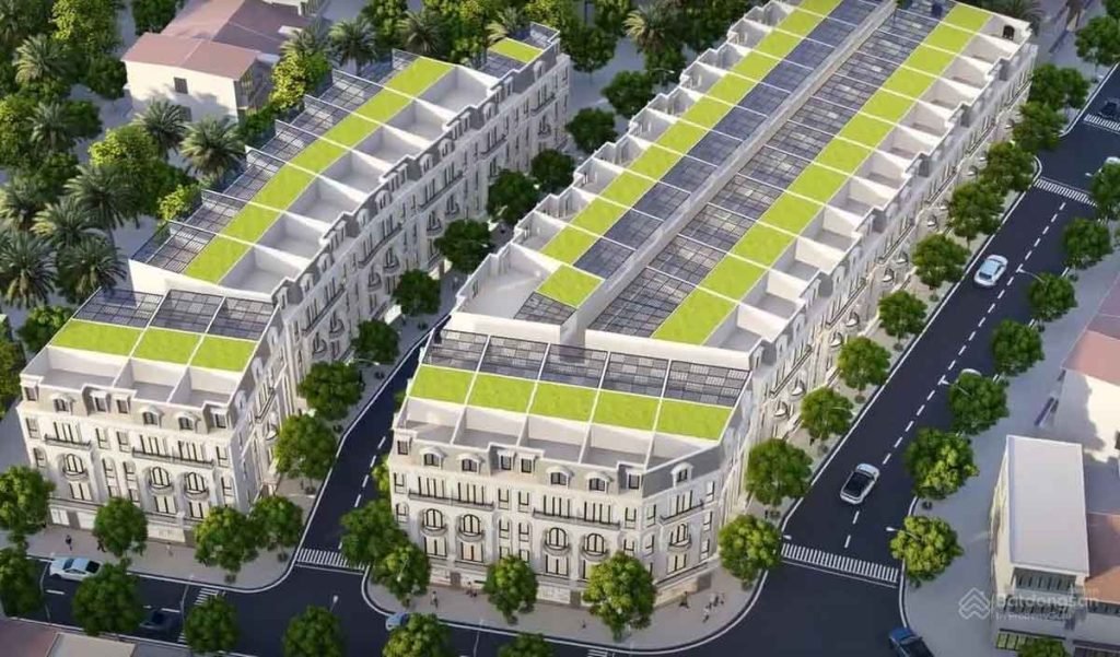 Hình ảnh minh hoạ sản phẩm nhà phố liền kề và shophouse của dự án