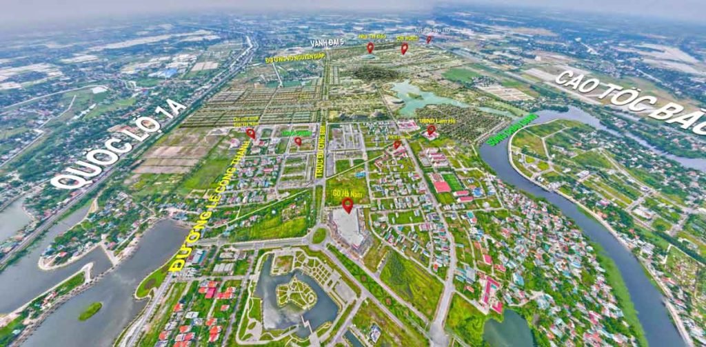 360 toàn cảnh dự án khu đô thị