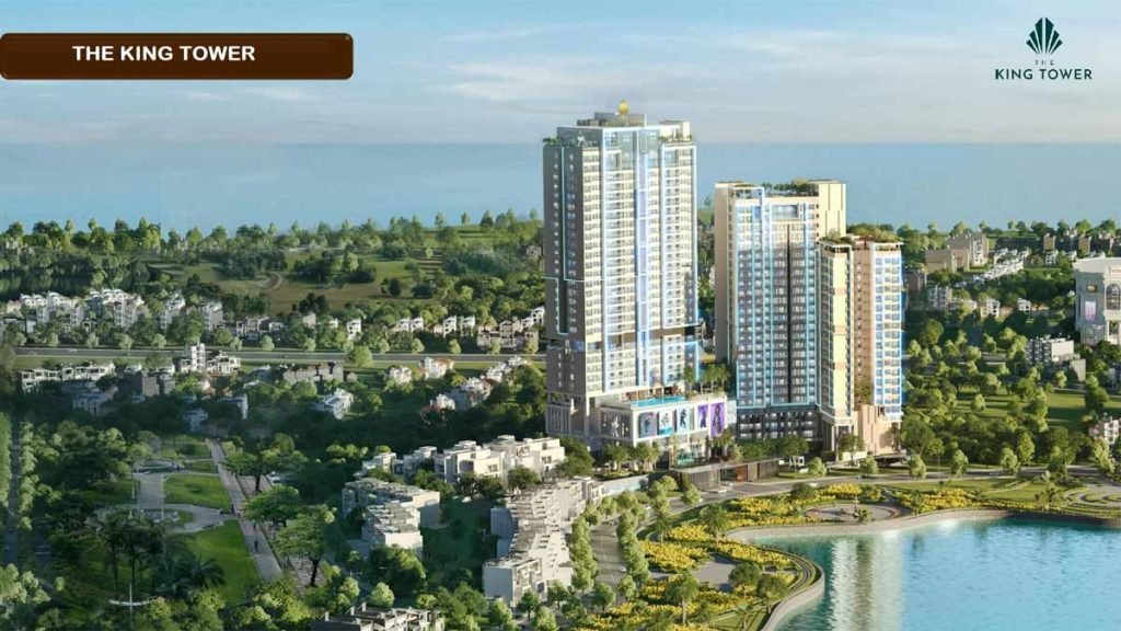 Hình phối cảnh dự án The King Tower Phú Thọ