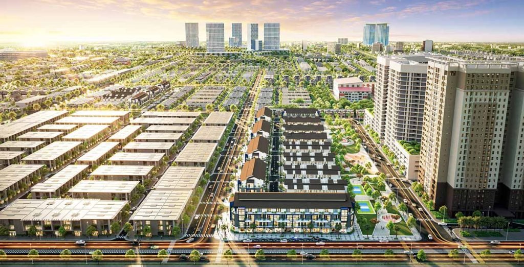 Mặt bằng dự án Uni Complex Bình Dương