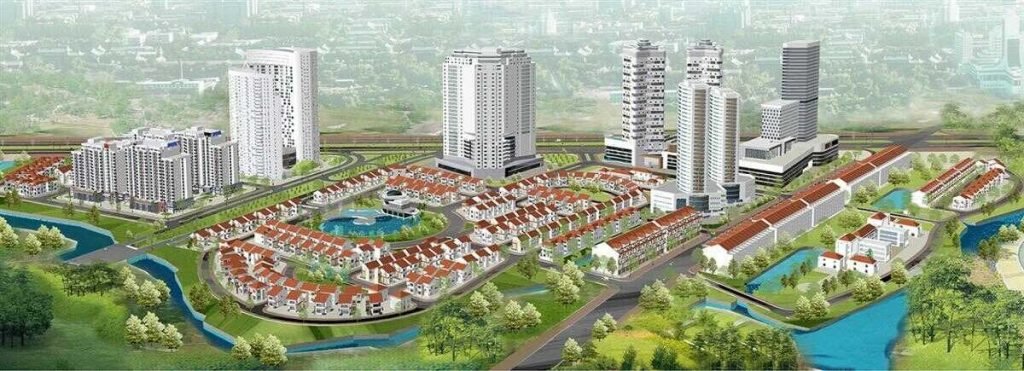 Mặt bằng dự án Happy City Bình Chánh