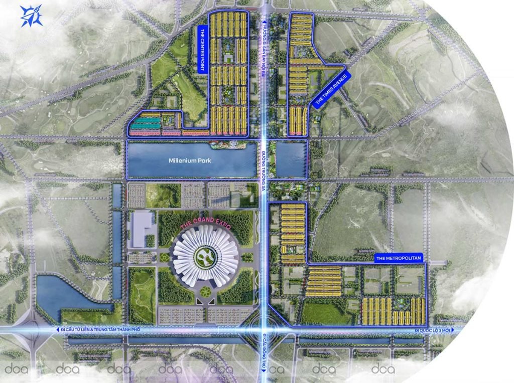 Mặt bằng phân khu Vinhomes Global Gate