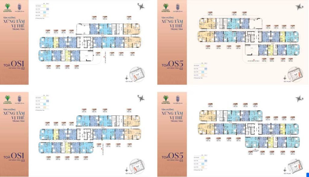 Mặt bằng tầng điển hình