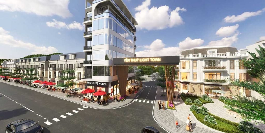 Hình minh hoạ cổng chào dự án