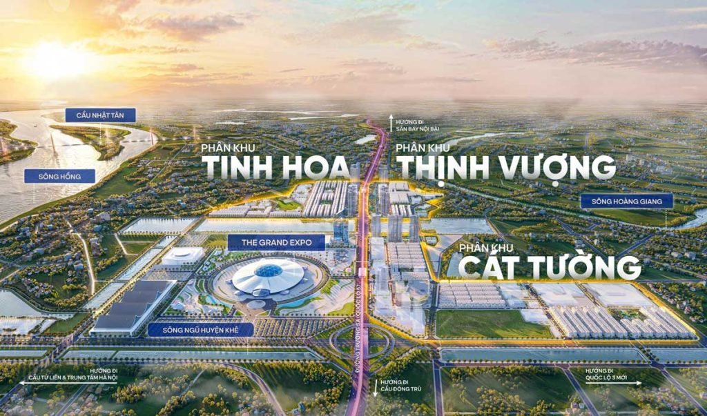 Phân khu nhà phố Cát Tường