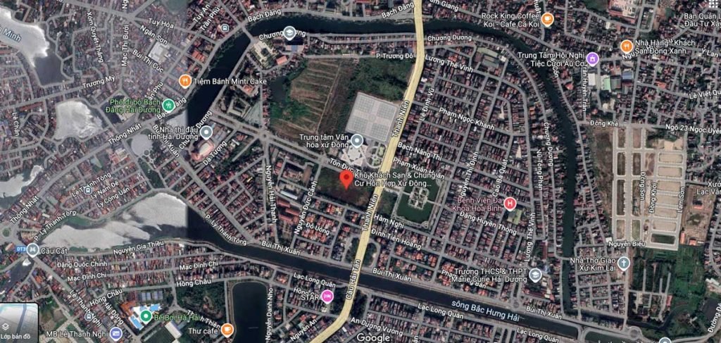 Bản đồ vị trí dự án Suntury Center Hải Dương