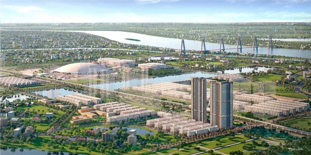 Bản đồ vị trí khu căn hộ trong đại đô thị Vinhomes Global Gate